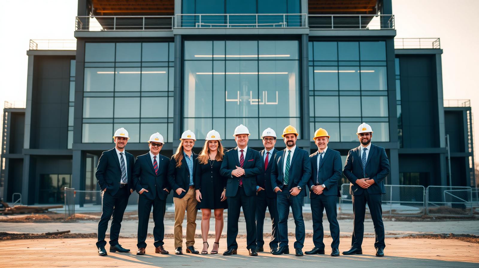 YÜKSELEN ekip grup fotoğrafı